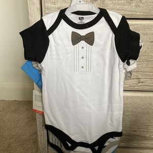 Hudson Baby 5 Piece Bodysuit Set
